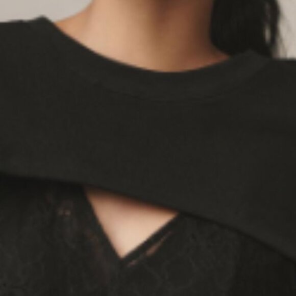 Brand New By Anthropologie Black Sweater Shrug - Picture 9 of 12